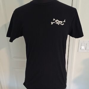 Fasthouse Men's Black T-Shirt with Skull Graphic